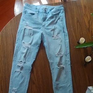 Super super stretch American Eagle jeggings